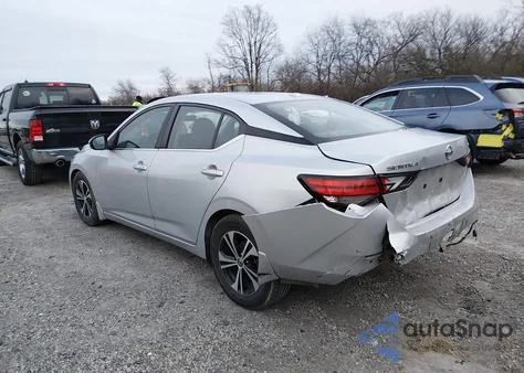 2020 Nissan Sentra Sv Xtronic Cvt z USA, uszkodzony, nr VIN 3N1AB8CV9LY209285